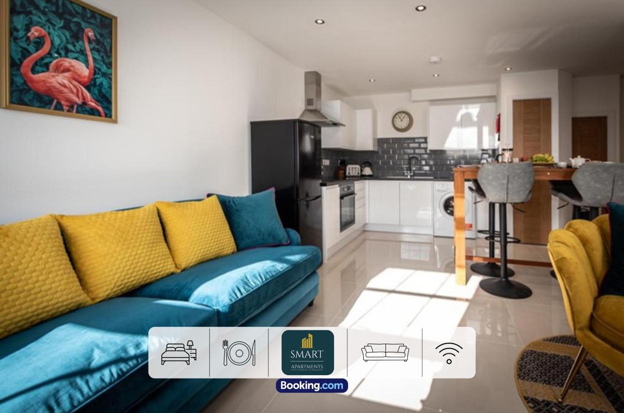 Relaxing Atlantic Mansions By Smart Apartments Short Lets & Serviced Accommodation Apartment Southampton With Free Wifi Eksteriør bilde